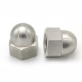 High strength hardware fasteners stainless steel 6mm 8mm hex domed nut cap